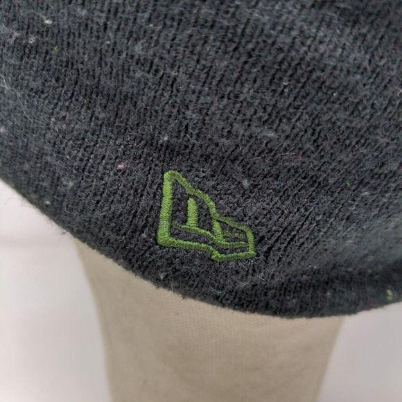 New Era Men's Knit Camo Beanie Hat Multicolor 100% Acrylic Bauer Reversible - Picture 6 of 15